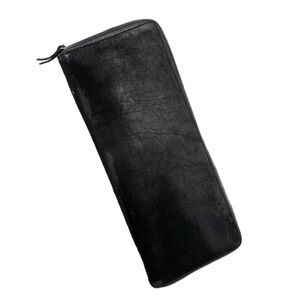 Ann Demeulemeester Black Long Zip Wallet